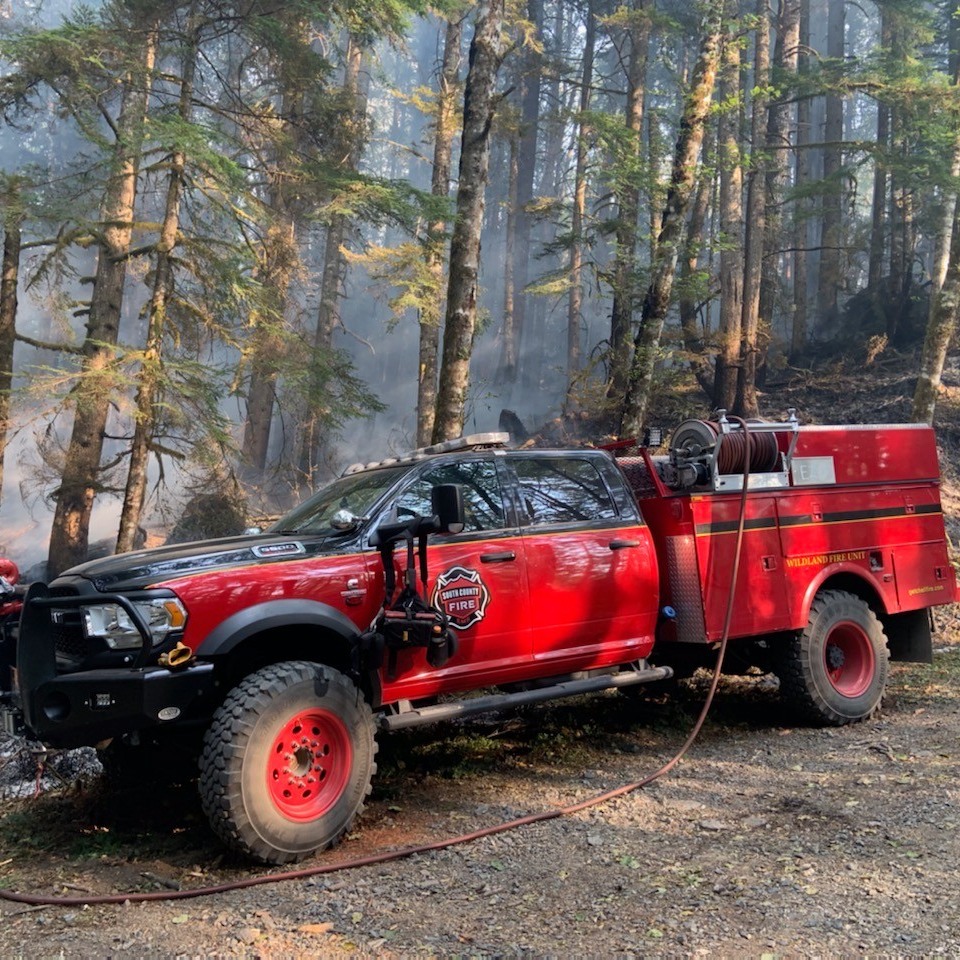 News - Bolt Creek Fire burning
