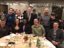 Dinner @ Trios for arts program for Jericho Way.