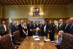 Governor Signing Crumps Law